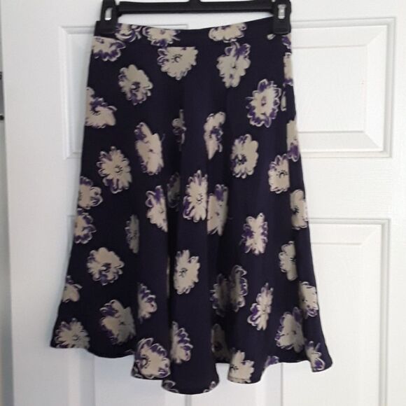 Jeannene Booher Silk Vintage Skirt - Picture 2 of 7
